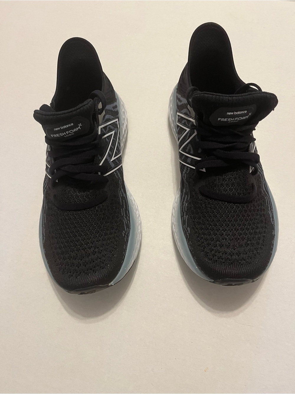 New Balance Black and Gray Men's Fresh Foam Athletic Sneakers